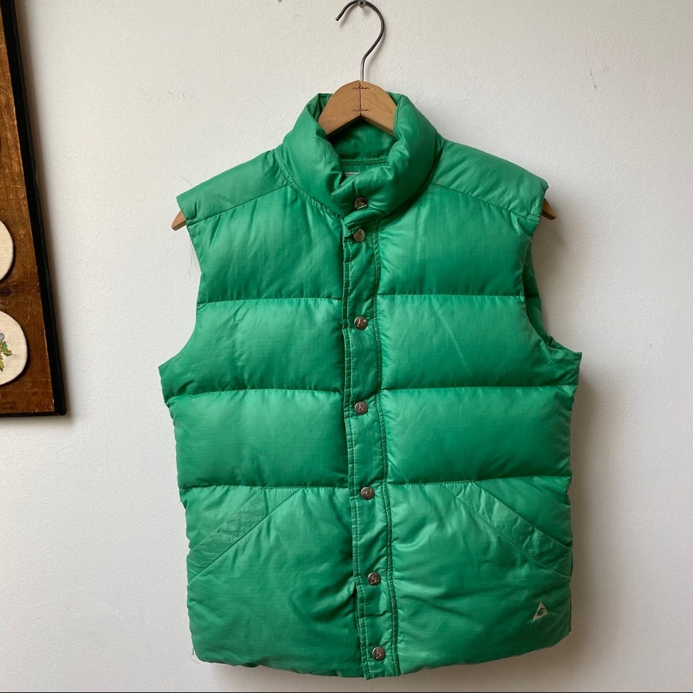 Vintage 80s Down Puffer Vest